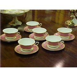 ROYAL WORCESTER CUPS/SAUCERS #1654144