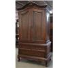 Image 1 : VICTORIAN ARMOIRE WARDROBE TV LINEN CABINET #1654300