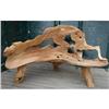 Image 1 : ART TEAK TREE ROOT PRIMITIVE GARDEN BENCH #1654311