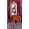 Image 1 : VICTORIAN QUEEN ANN HALL TREE STAND W MIRROR #1654335