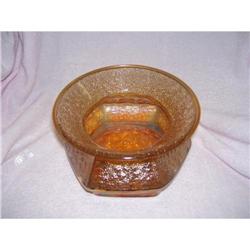 Orange Peel Marigold Spittoon  #1654411