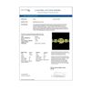 Image 4 : 19.25 ctw Peridot & VS/SI Diamond Micro Pave Bracelet 14k Yellow Gold - REF-154W5H