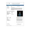 Image 4 : 2 ctw Certified Intense Blue Diamond Solitaire Necklace 10k Rose Gold - REF-280R8K