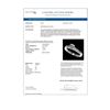 Image 4 : 0.75 ctw Certified Quality Diamond Engagment Ring 10k White Gold - REF-68F2M