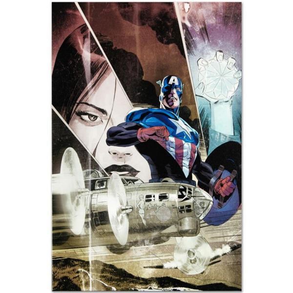 Marvel Comics "Captain America: Forever Allies #3" Numbered Limited Edition Giclee on Canvas by Lee 