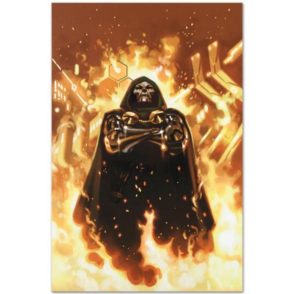 Marvel Comics  FF #2  Numbered Limited Edition Giclee on Canvas by Daniel Acuna with COA.