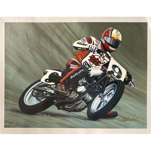 Scott Jacobs- Original Giclee on Canvas "Springer Man"