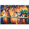 Image 1 : Leonid Afremov (1955-2019) "With the Stars" Limited Edition Giclee on Canvas, Numbered and Signed. T