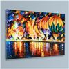 Image 3 : Leonid Afremov (1955-2019) "With the Stars" Limited Edition Giclee on Canvas, Numbered and Signed. T