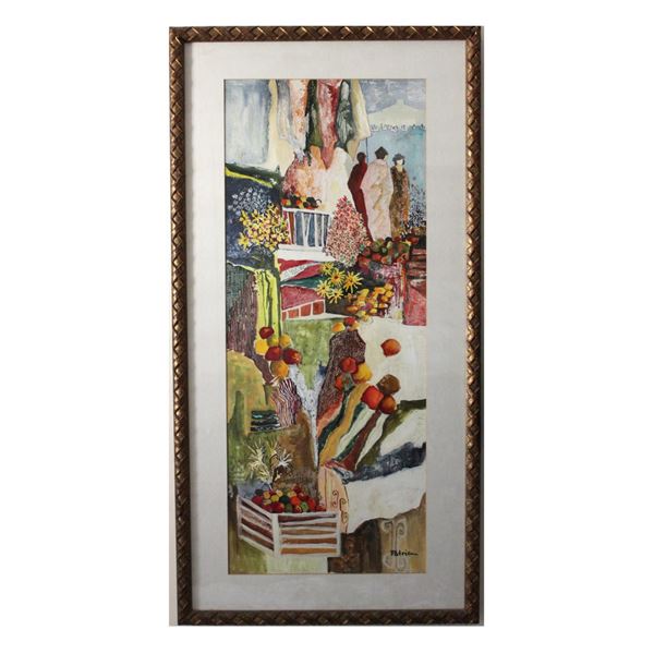 Patricia Govezensky- Original Watercolor "Early Years"