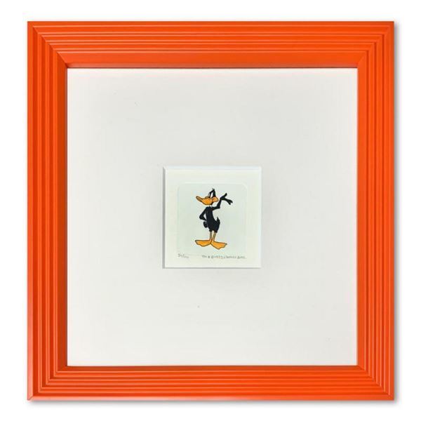  Daffy Duck  Framed Limited Edition Etching with Hand-Tinted Color and Numbered.