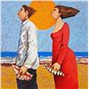Image 1 : Giampaolo Talani "CERCATORI DI CONCHIGLIE" Original Serigraph