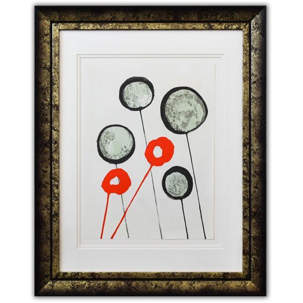 Alexander Calder- Lithograph "DLM156 - Ballons"