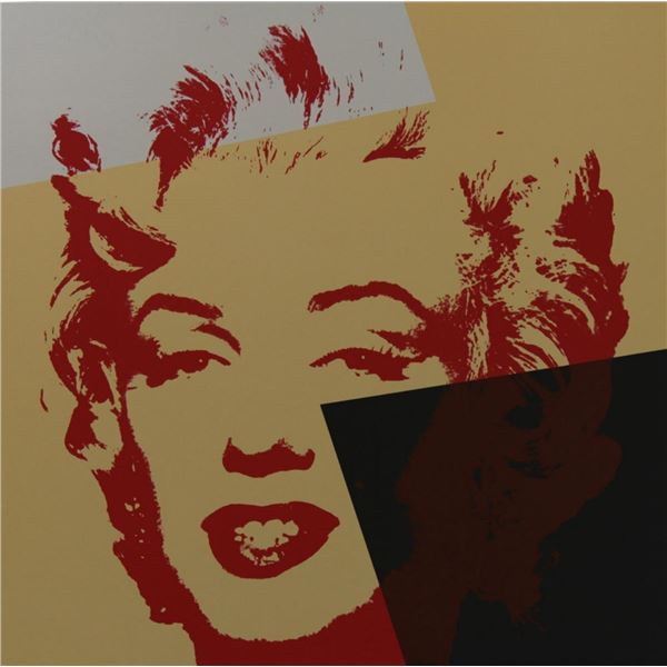 Andy Warhol- Silk Screen  Golden Marilyn 11.44 