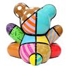 Image 2 : Romero Britto, "Summer Bear" Hand Signed Limited Edition Sculpture; Authenticated.