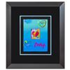 Image 1 : Peter Max- Original Mixed Media "Heart Series Ver. I #230"