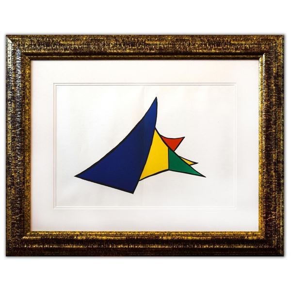 Alexander Calder- Lithograph  DLM141 - Chasse neige 