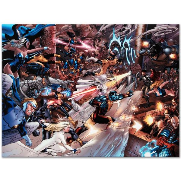 Marvel Comics "X-Men vs. Agents of Atlas #2" Numbered Limited Edition Giclee on Canvas by Carlo Pagu