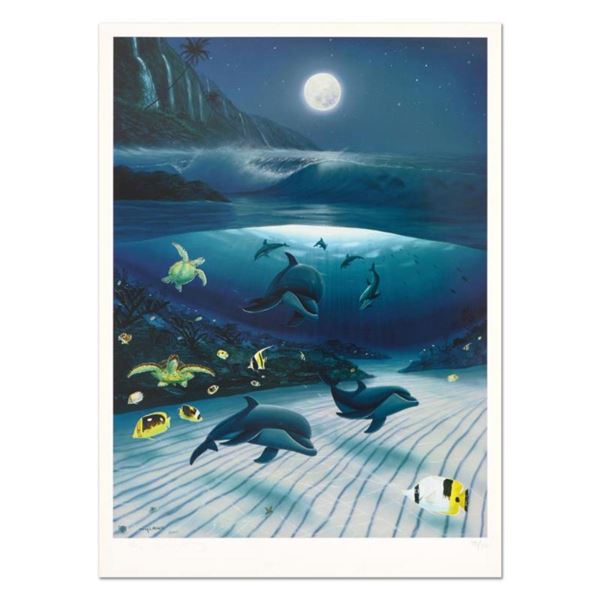 Wyland,  Mystical Waters  Limited Edition Lithograph, Numbered and Hand Signed with Certificate of A