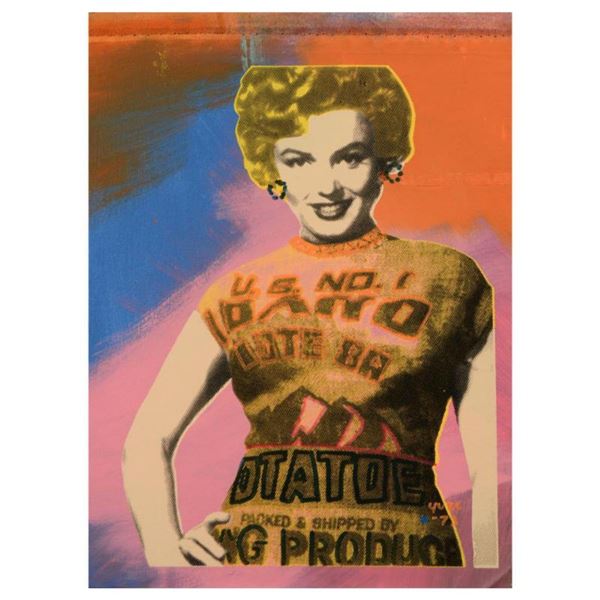Ringo Daniel Funes - (Protege of Andy Warhol's Apprentice - Steve Kaufman) - "See My Potato Sack" On