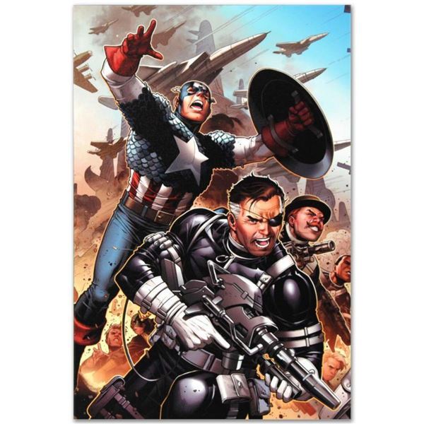 Marvel Comics  Secret Warriors #18  Numbered Limited Edition Giclee on Canvas by Jim Cheung with COA