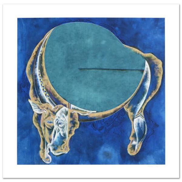 Lu Hong,  Taurus  Limited Edition Giclee, Numbered and Hand Signed with COA.