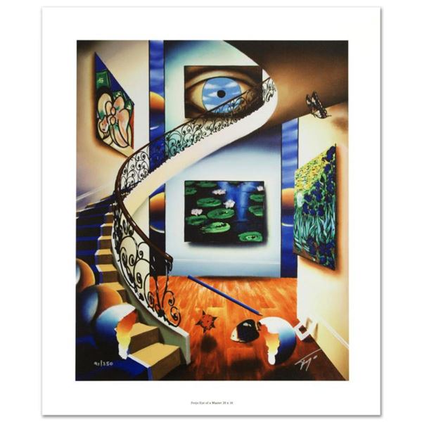  Eye of a Master  Limited Edition Giclee on Canvas by Ferjo, Numbered and Hand Signed by the Artist.