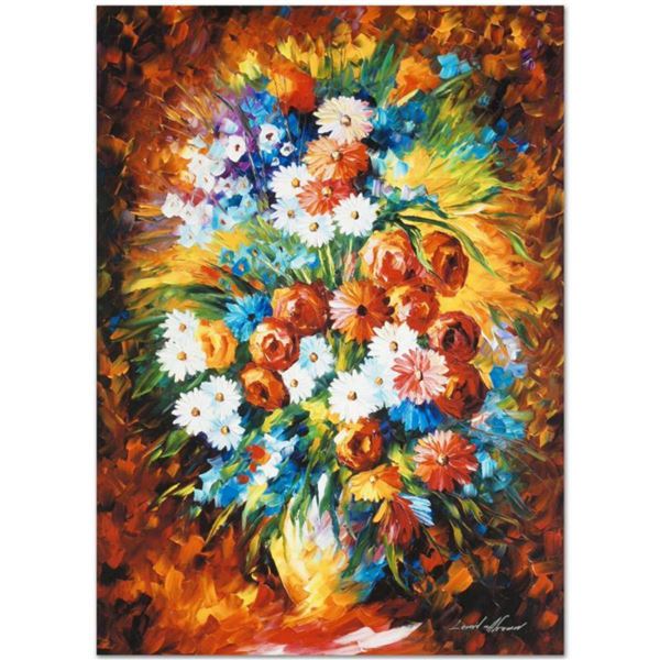 Leonid Afremov (1955-2019)  Congratulations  Limited Edition Giclee on Canvas, Numbered and Signed. 