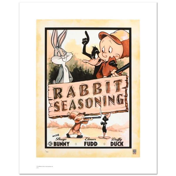 "Rabbit Seasoning" Limited Edition Giclee from Warner Bros., Numbered with Hologram Seal and Certifi