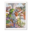 Image 1 : John Powell, "Parrot & Rooftops" Limited Edition Serigraph, Numbered and Hand Signed with Letter of 