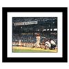 Image 1 : "Rose Hitting in Crosley Field" Framed Archival Photograph Featuring Pete Rose Taken by Photographer