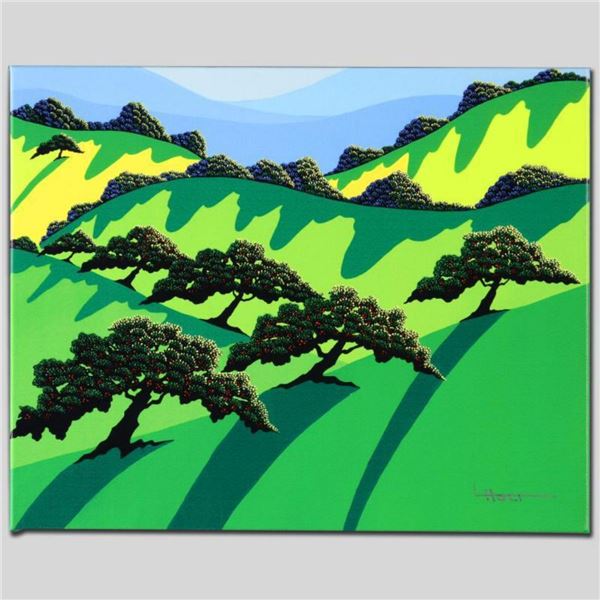 "A Gathering of Trees" Limited Edition Giclee on Canvas by Larissa Holt, Numbered and Signed. This p