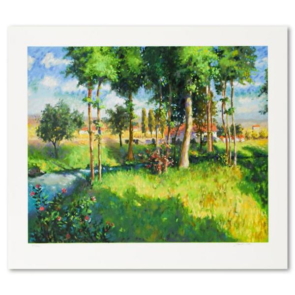 Christian Title (1932-2020),  Golden Light  Limited Edition Serigraph on Canvas, AP Numbered 10/70 a