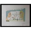 Image 2 : Salvador Dali- Original Engravings with color by pochoir "Le telegraphe "