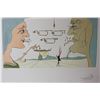 Image 3 : Salvador Dali- Original Engravings with color by pochoir "Le telegraphe "