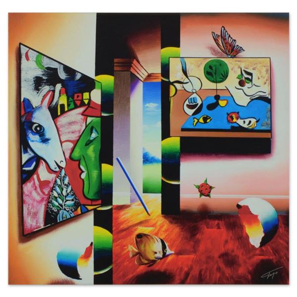 Ferjo,  Artist of Surreal Beauty  Limited Edition on Gallery Wrapped Canvas, Numbered and Signed wit