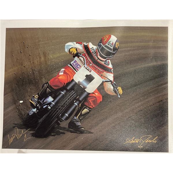 Scott Jacobs- Original Giclee on Canvas  Park Glide 