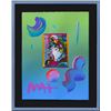 Image 2 : Peter Max- Original Mixed Media "Blushing Beauty Ver. I #63"