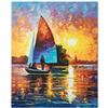 Image 1 : Leonid Afremov (1955-2019) "Bonding" Limited Edition Giclee on Canvas, Numbered and Signed. This pie