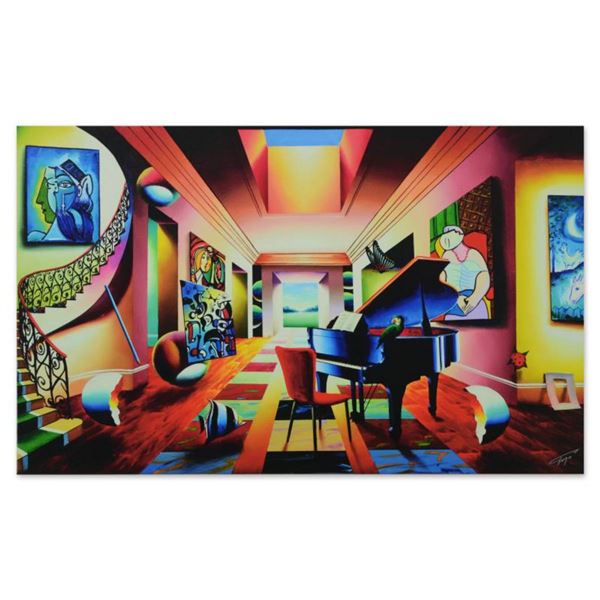 Ferjo,  Angelic Music Room  Limited Edition on Gallery Wrapped Canvas, Numbered and Signed with Lett