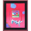 Image 2 : Peter Max- Original Mixed Media "Woodstock Series: Cosmic Sunrise 2005 Ver. I #180"