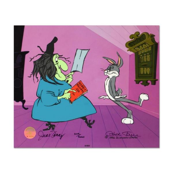 Chuck Jones "Rabbit Recipes" Hand Signed, Hand Painted Limited Edition Sericel.