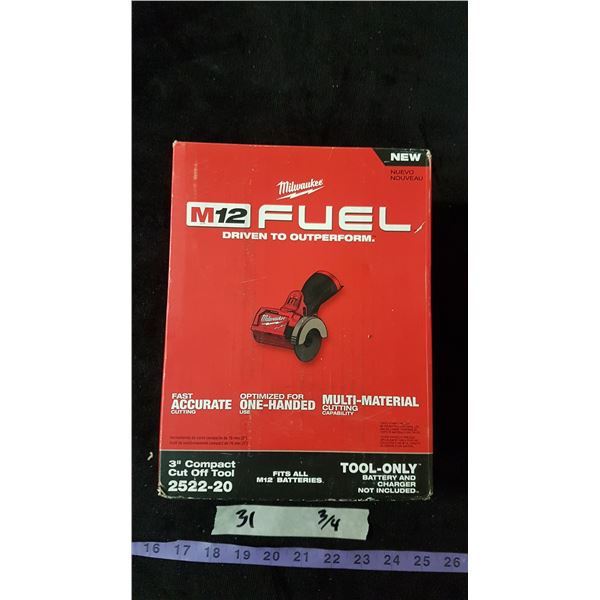 Milwaukee Cordless Cut Off Tool (New In Box)