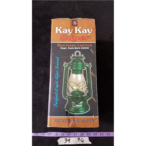 Hurricane Lantern (New In Box)