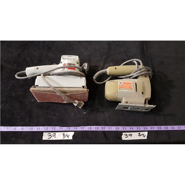 Orbital Sander & Jigsaw