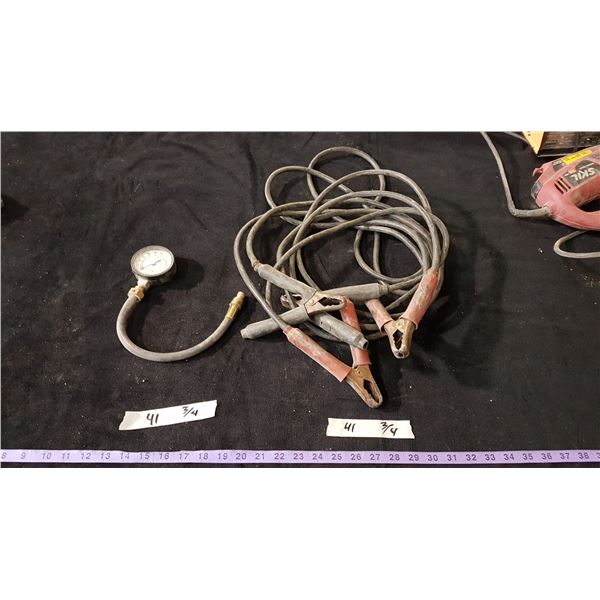 Compression Gauge & Booster Cables