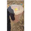 Image 1 : Rubbermaid Garbage Can & Contents