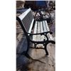 Image 2 : Cast Iron Bench - 50" long