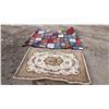 Image 1 : 2 Throw Rugs  5' X 4' & 5' X 7' Approx.