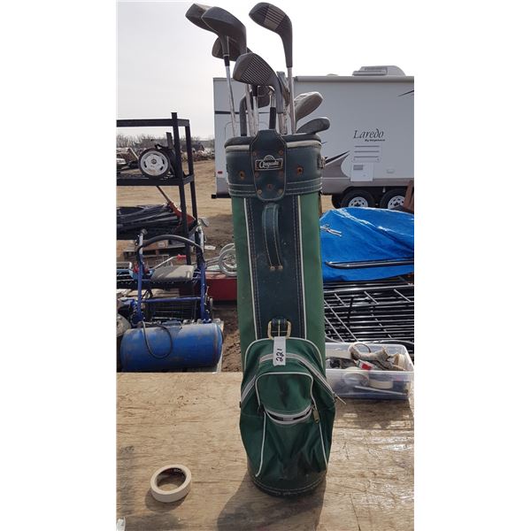 Golf Clubs & Bag